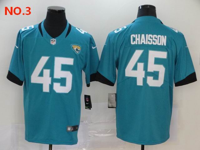 Men's Jacksonville Jaguars 45 K Lavon Chaisson Jersey NO.3;